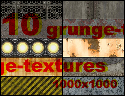 10 Grunge, Rusty and Dirty Tileable Textures