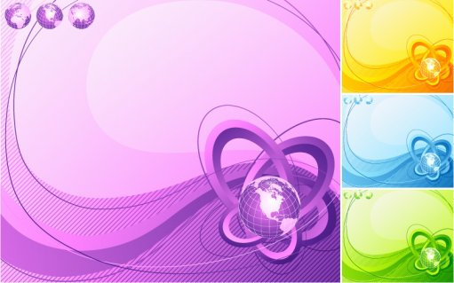 Mixed vector backgrounds