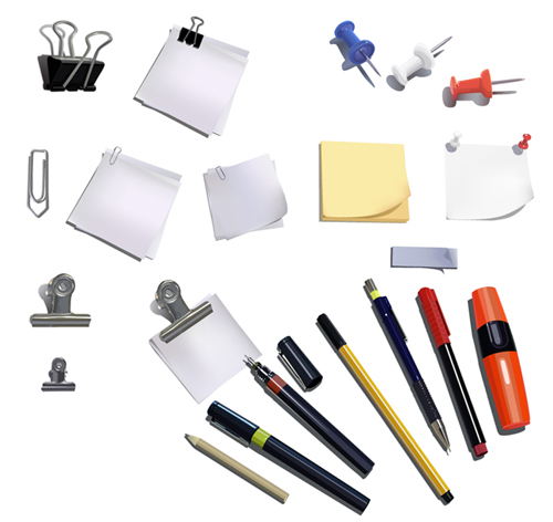 HQ Vector Office Objects