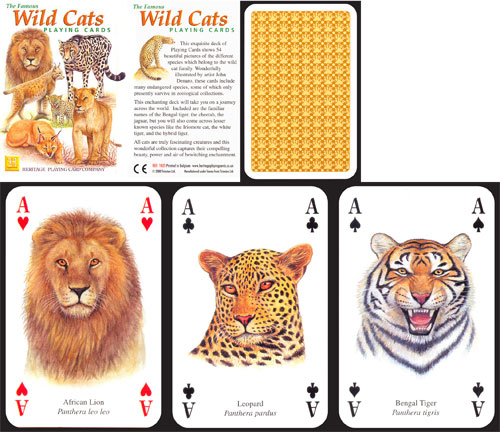 Wild cat - набор игральных карт
