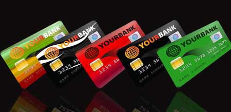 Кредитная карточка - шаблон