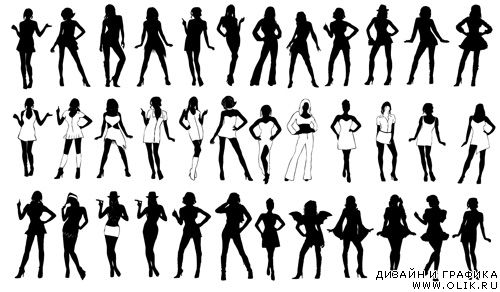 30+ vector girls from Dezignus
