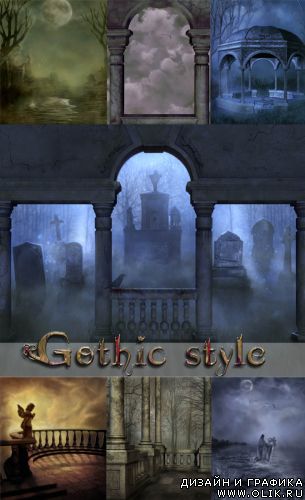 Background Gothic style