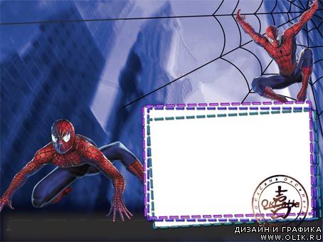 Рамка "Человек паук"