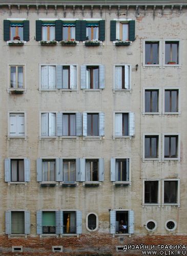 Текстуры фасадов зданий