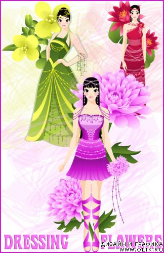 Цветочные платья