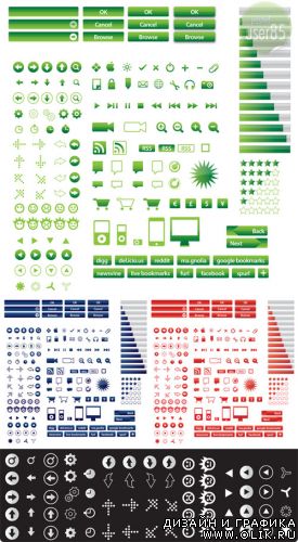 Векторные иконки - Icon Set by Go Squared