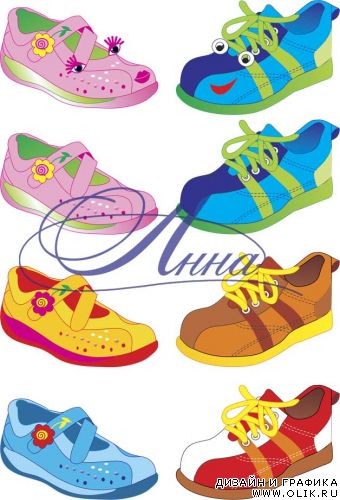 Картинки обуви для детей