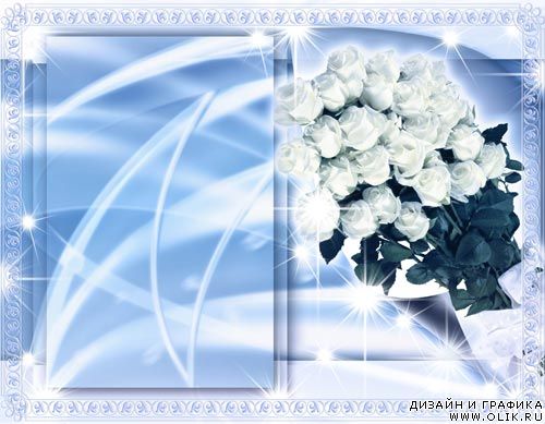 PSD шаблон из цикла Романтика #4