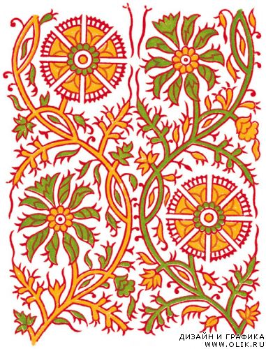 Ornaments and patterns 18 Орнаменты и узоры 18