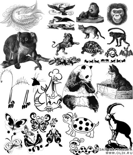 Графические изображения животных