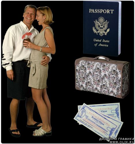 Travel Objects and Backgrounds