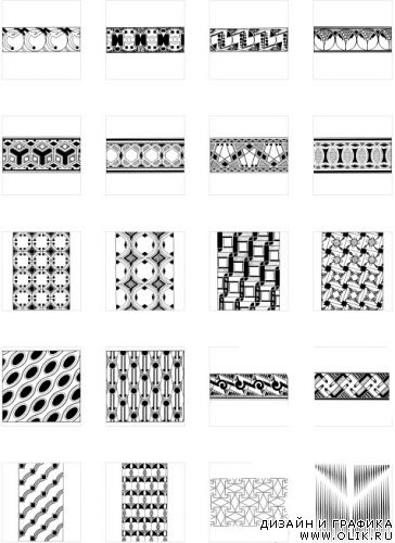 Геометрические узоры 6 Geometric patterns 6
