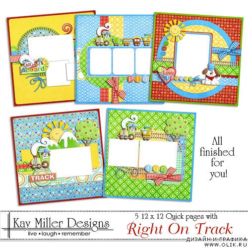 Красивые детские рамки от Kay Miller