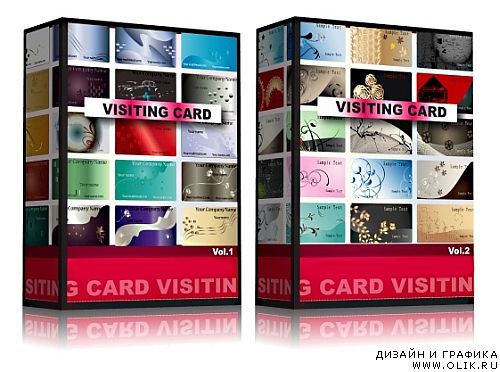 Vector visiting card