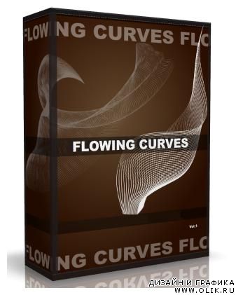Flowing Curves vector pack