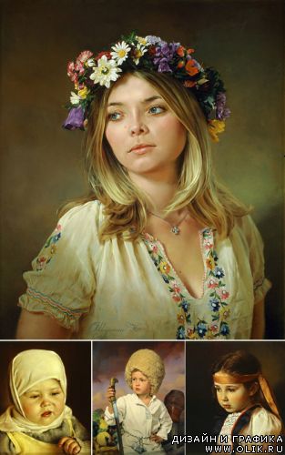 Художник Николай Шурыгин. Портреты