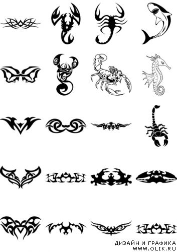 Рисунки на тему-Татуировки