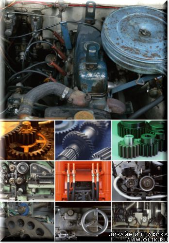 Клипарт – Машины и механизмы Klipart – Machines and gears