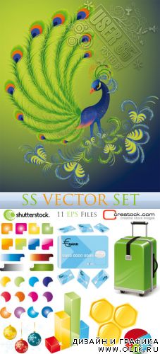 Векторный клипарт - SS Vector Set