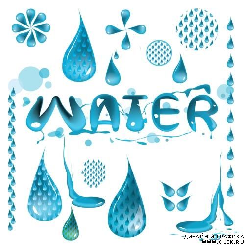Water Vector Elements