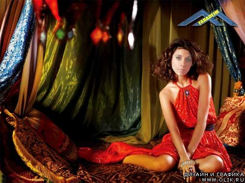 Шаблон В шатре