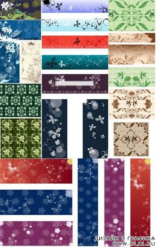 Ornament Vector Set 4