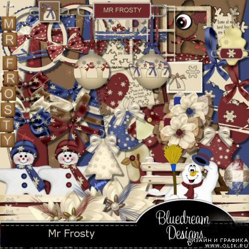 Скрап-набор “Mr Frosty”