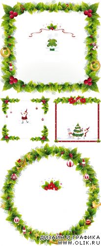 Векторный клипарт - Christmas Ornaments