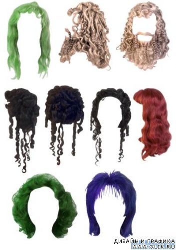 Шаблоны париков