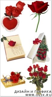 Red roses PNG