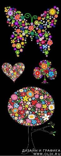 Flower elements