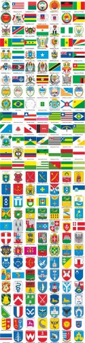 Flags and arms