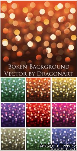 Bokeh Background Vector
