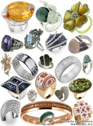 Клипарт – Ювелирные украшения 11 Klipart – Jewelry embellishment 11
