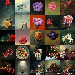 Цветы и натюрморты от Алексея Антонова