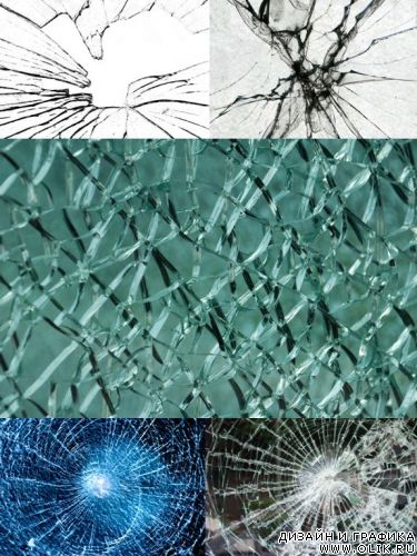Glass cracks