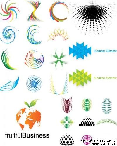 Logos design element from SS 