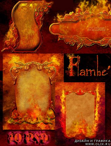 Flambe PSD