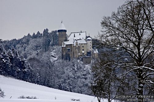 Фотографии зимних замков