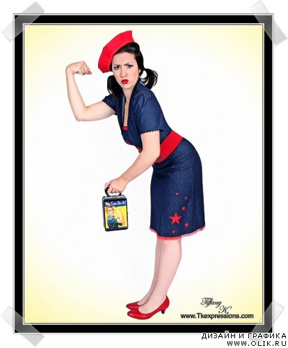Tiffany Krzywicki - фото в стиле Pin-up