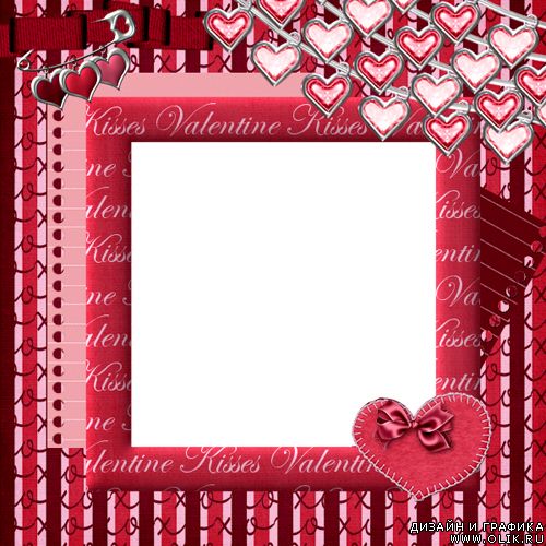 9;9; Любовные рамочки-валентинки ко дню св.Валентина