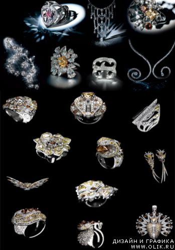Клипарт – Ювелирные украшения 16 Klipart – Jewelry embellishment 16