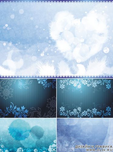 Blue vector backgrounds