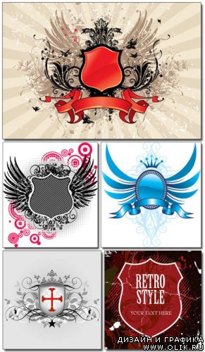 Vector Abstract Sheild