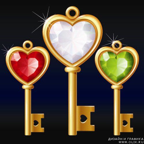 Keys from heart 