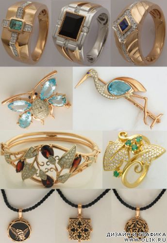 Клипарт – Ювелирные украшения 18 Klipart – Jewelry embellishment 18