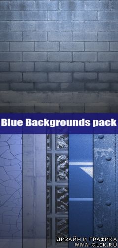 Blue backgrounds pack