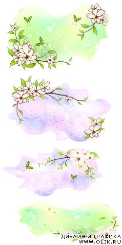 Design Flowers vectors