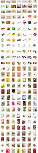 Fruit, vegetables, berries